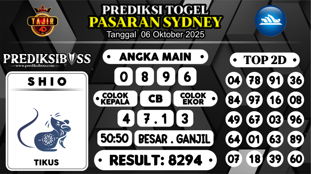 https://prediksibosswo.com/prediksi-boss-togel-sidney-senin-06-oktober-2025/