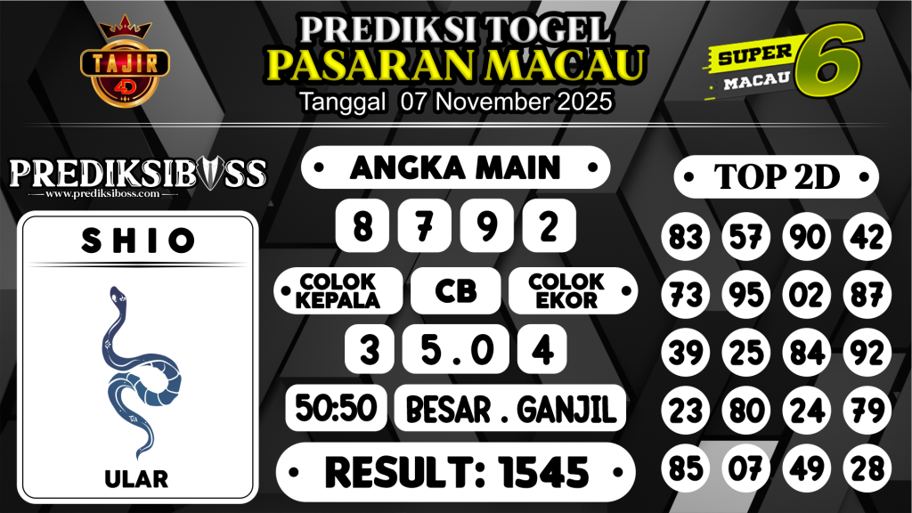 https://prediksibosswo.com/prediksi-boss-togel-macau-jumat-07-november-2025/